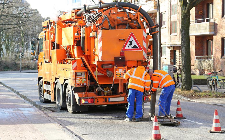 camion pompage assainissement Créteil